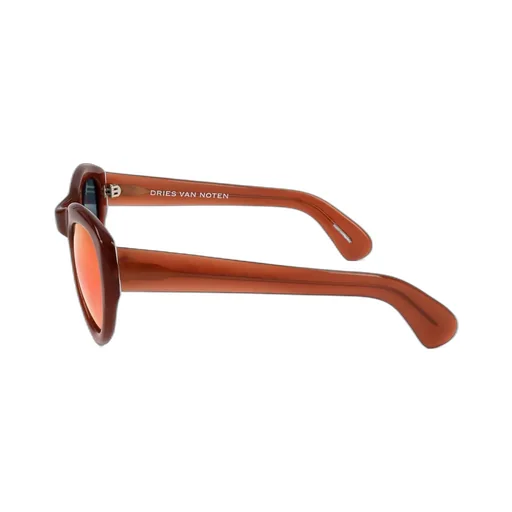 Linda Farrow X Dries Van Noten Oval Frame Sunglasses