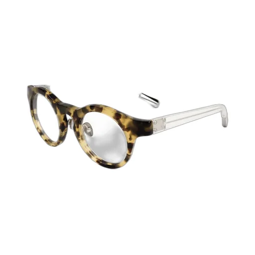 Linda Farrow X Kris Van Assche Round Frame Glasses