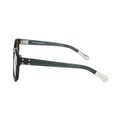 Linda Farrow X Kris Van Assche Oval Frame Glasses