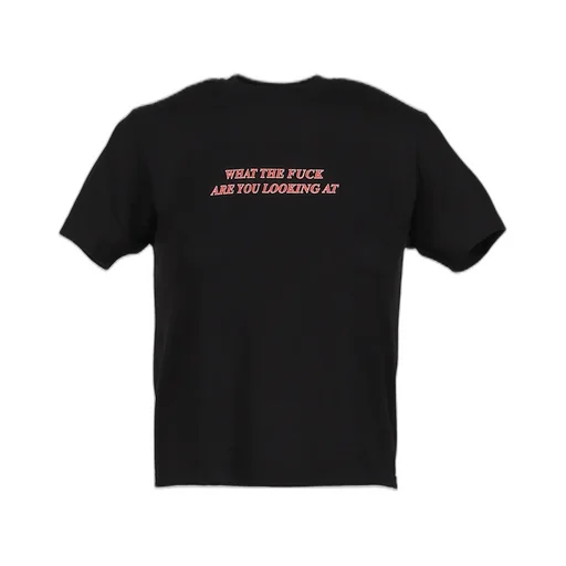 The Fuck You Looking At T-Shirt / Blk