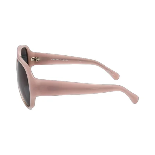 Linda Farrow X Dries Van Noten Oval Frame Sunglasses