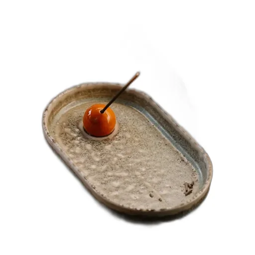 Incense Holder - Ash Grazed Pear / Multi