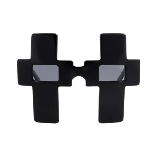 Linda Farrow X Jeremy Scott Cross Frame Sunglasses