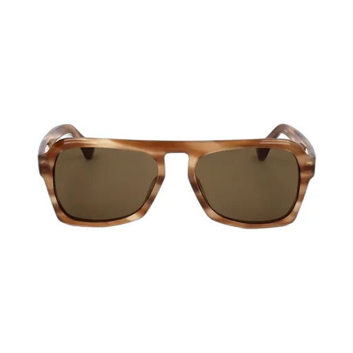 Linda Farrow X Dries Van Noten Square Frame Sunglasses