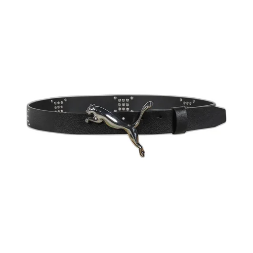 Leather Belt / Puma Black