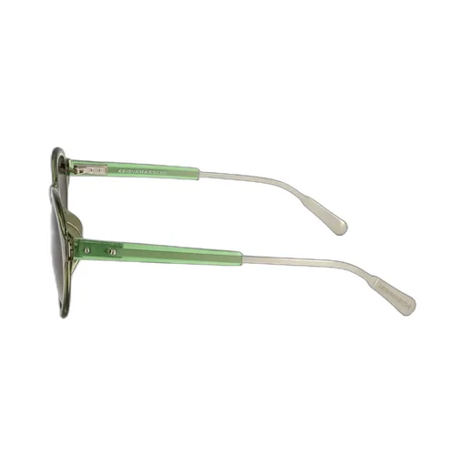Linda Farrow X Kris Van Assche Oval Frame Sunglasses