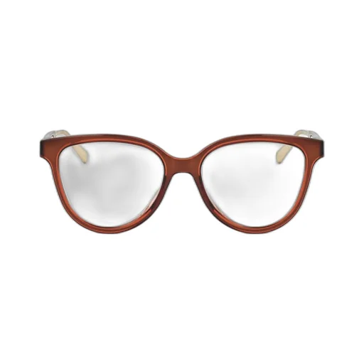 Linda Farrow X Kris Van Assche Oval Frame Glasses