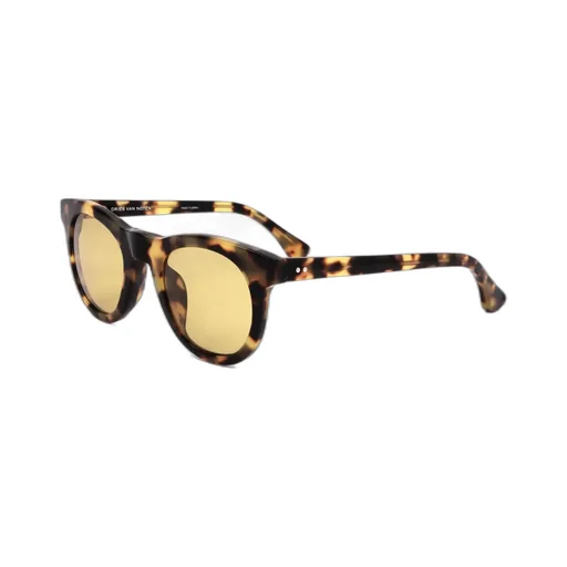 Linda Farrow X Dries Van Noten Oval Frame Sunglasses