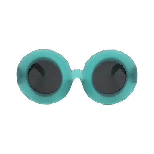 Linda Farrow X Jeremy Scott Round Frame Sunglasses