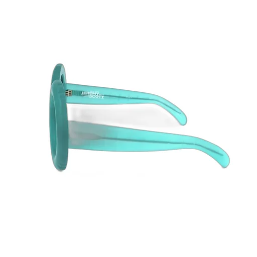 Linda Farrow X Jeremy Scott Round Frame Sunglasses