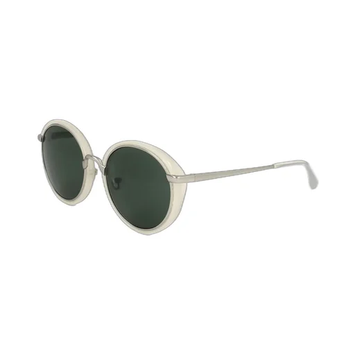 Linda Farrow X Dries Van Noten Round Frame Sunglasses