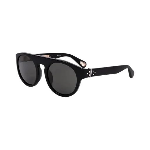 Linda Farrow X Ann Demeulemeester Oval Frame Sunglasses