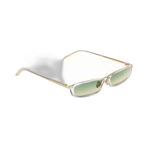 Linda Farrow Rectangular Frame Sunglasses