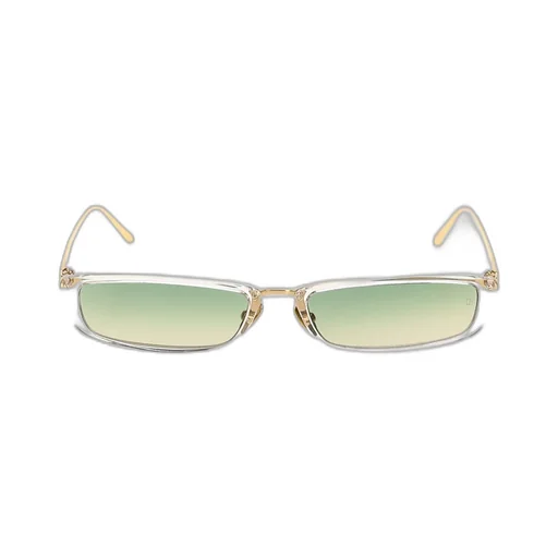 Linda Farrow Rectangular Frame Sunglasses