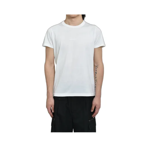 Embroidery Fitted Tee / Wht