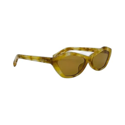 Linda Farrow X Jacquemus Bambino Angular Frame Sunglasses