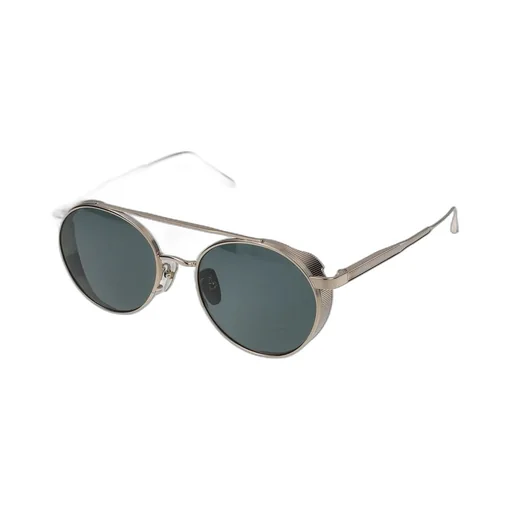 Linda Farrow Conor Round Frame Sunglasses