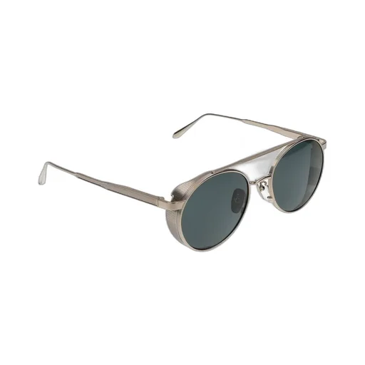 Linda Farrow Conor Round Frame Sunglasses