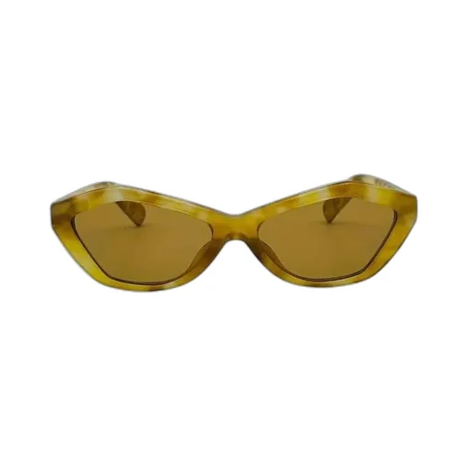 Linda Farrow X Jacquemus Bambino Angular Frame Sunglasses