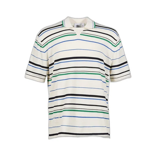 Wb Knit Polo / Wonder Wht/Grn/Blu