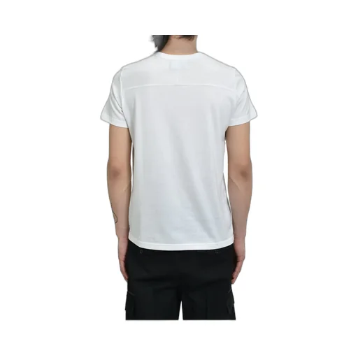 Embroidery Fitted Tee / Wht