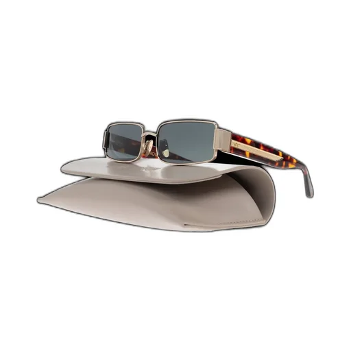 Linda Farrow Retangle Frame Sunglasses
