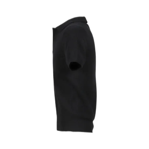 Cashmere Wool Open Collar Shirt / Blk