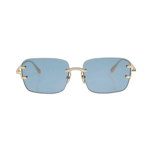 Linda Farrow Sasha Rectangle Frame Sunglasses