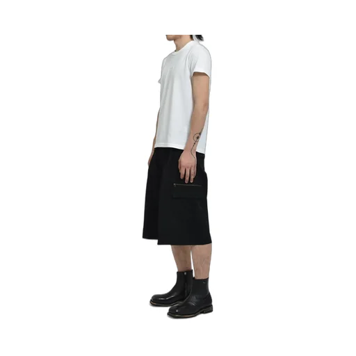 Embroidery Fitted Tee / Wht