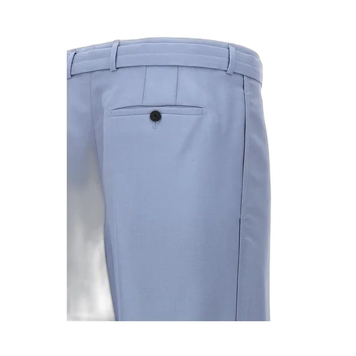 Lanvin Wide-Leg Suit Trousers