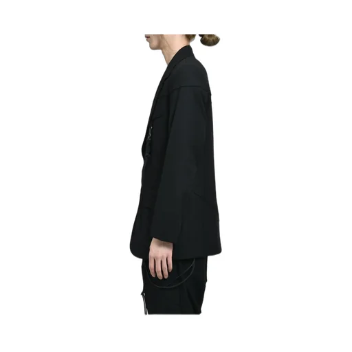 Oversized Blazer / Blk Slash