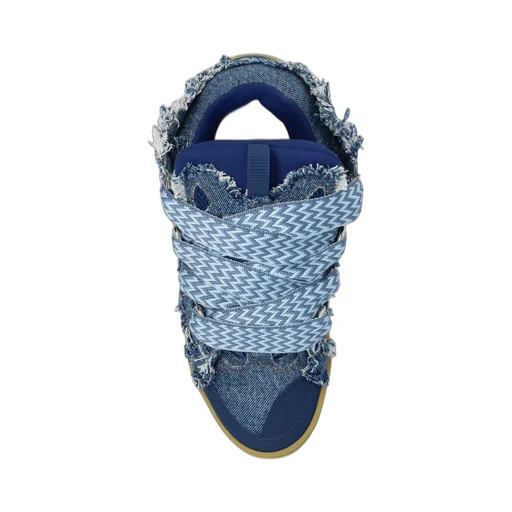 Lanvin Leather Curb Sneakers