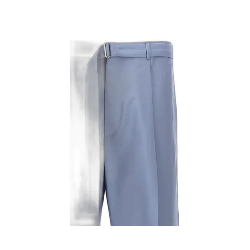 Lanvin Wide-Leg Suit Trousers