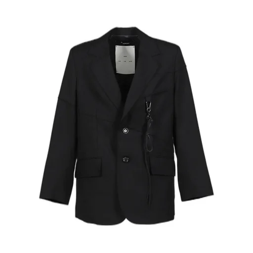 Oversized Blazer / Blk Slash