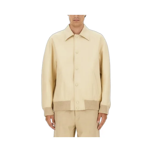 Lanvin Buttoned Long-Sleeved Bomber Jacket