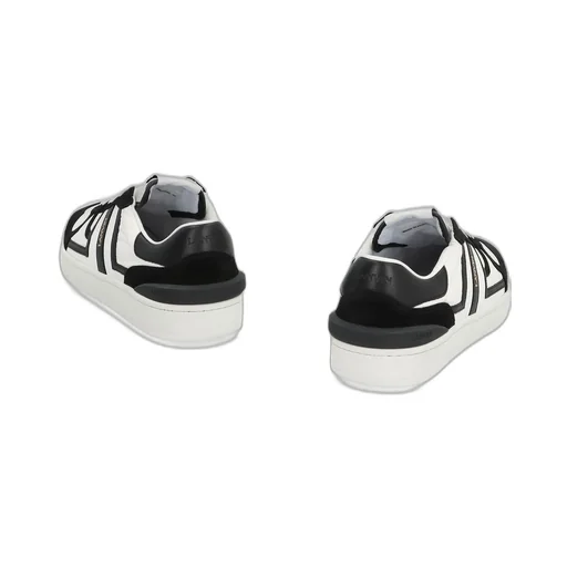 Lanvin Logo Printed Lace-Up Sneakers