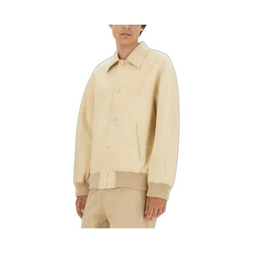 Lanvin Buttoned Long-Sleeved Bomber Jacket