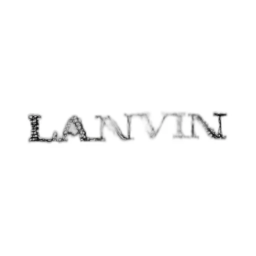 Lanvin Logo Embroidered Drawstring Hoodie