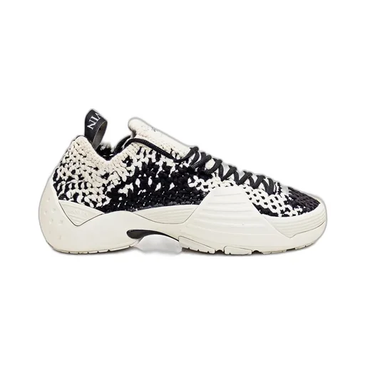 Lanvin Flash Knit Lace-Up Sneakers
