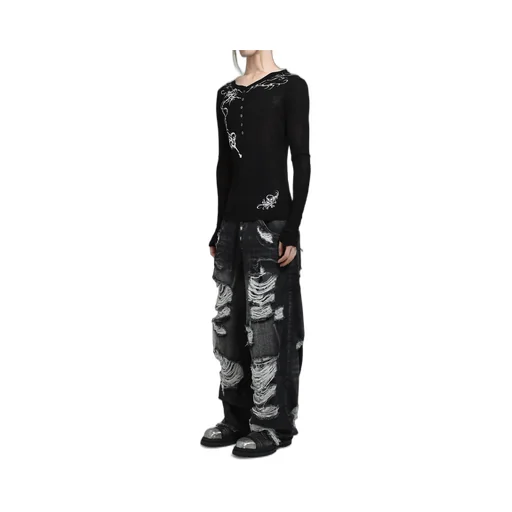 Double Layer Denim Camo Xl Colossus / Blk