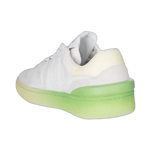 Lanvin Round Toe Lace-Up Sneakers
