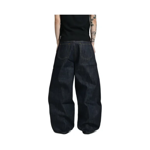 Raw Denim Japanese Ultra Loose Fit / Blu