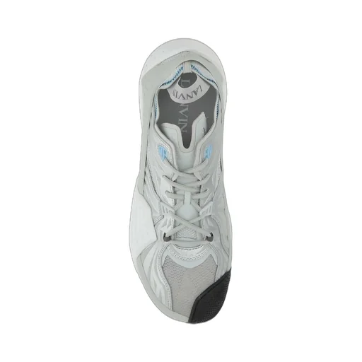 Lanvin Mesh Flash-X Lace-Up Sneakers