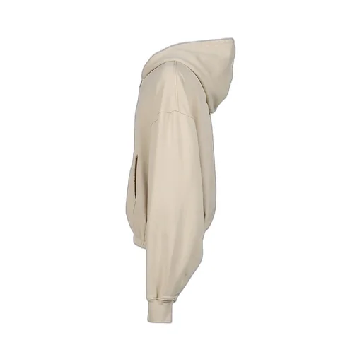 Short Hoodie Zip Up W/Elastic / Kha