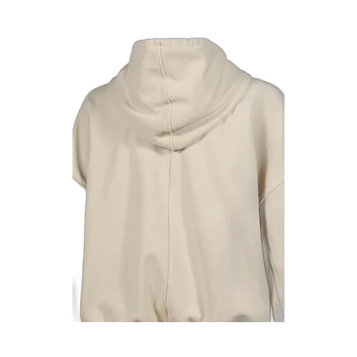 Short Hoodie Zip Up W/Elastic / Kha