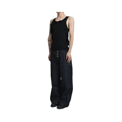 Raw Denim Japanese Loose Fit / Blu