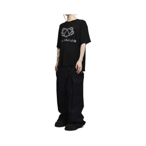 Ertical Pocket Cargo Pants / Blk