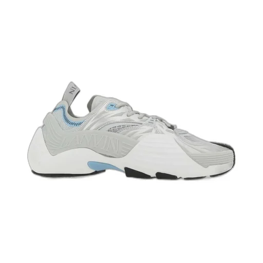 Lanvin Mesh Flash-X Lace-Up Sneakers