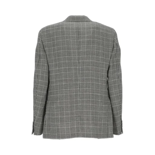 Lardini Checked Single-Breasted Blazer