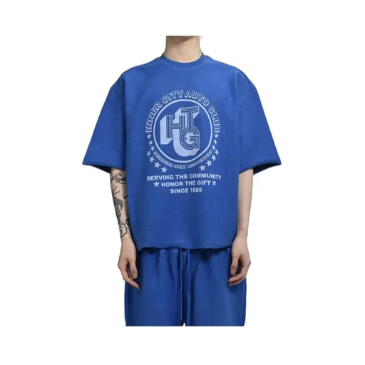 Association Herringbone Crew / Blu